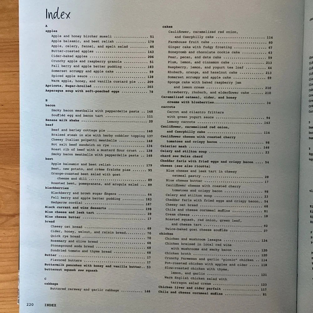 The Farmhouse Cookbook